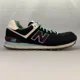 thumbnail image 1 of New Balance 574 Luau Classic Athletic Shoes ML574ILC Black Teal Mens Size US 12, 1 of 5