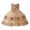 Beige, variant on Kids Flower Girl Dress Beige Sleeveless Princess Girls Party Dress Primary School Graduation 4T