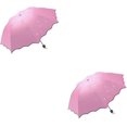 thumbnail image 1 of HUGFEGWE Travel Umbrella 8 Ribs Umbrella Folding Umbrella Sun Umbrella Patterned Umbrella Vinyl Pattern Umbrella CJB91-26558, 1 of 9