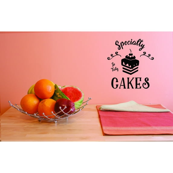 Custom Decals Specialty Cakes 20 X 40 Inches