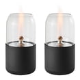 thumbnail image 2 of Danya B. Ambrose Oil Lamp Style Rope Wick Clean-Burning Tabletop Portable Fire Pit Set of 2, 2 of 7