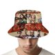 thumbnail image 4 of Eternos Sombrero bucket para adultos, gorra de protección solar, sombrero de pescador plegable para viajes al aire libre, pesca y actividades de verano, 4 of 6