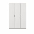 thumbnail image 4 of 3 Door Wardrobe, Ivory Oak, 4 of 9