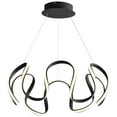 thumbnail image 2 of 3-61-30 Oxygen Lighting Cirro - 28 Inch 95W 1 LED Chandelier-Silver Graphite Finish, 2 of 2