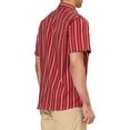 thumbnail image 3 of Lars Amadeus Men's Casual Summer Beach Short Sleeves Button Down Striped Shirt, 3 of 6