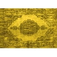thumbnail image 1 of Ahgly Company Indoor Rectangle Abstract Yellow Contemporary Area Rugs, 8' x 10', 1 of 4