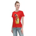 thumbnail image 4 of T-Shirt Basique à Manches Courtes pour Femmes Dragon Ball Wukong, 4 of 6