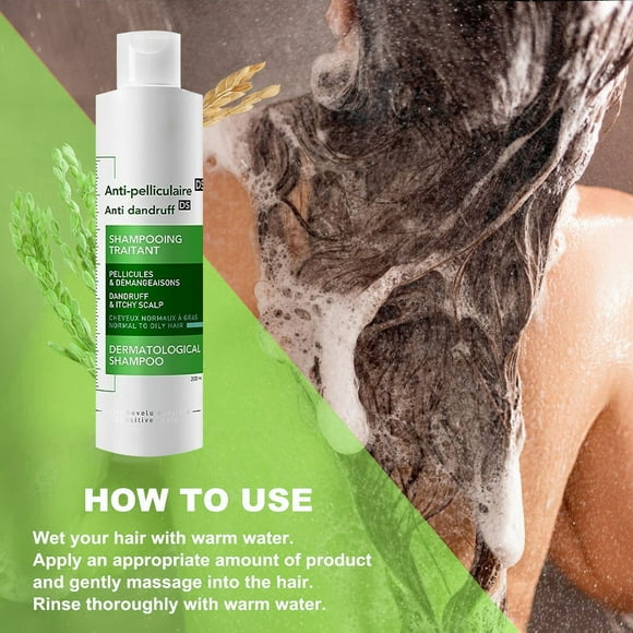 Vichy Dercos Anti-Pelliculaire Dandruff Anti-Dandruff Shampoo for Normal to Oily Hair 200ml