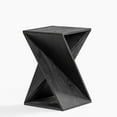 thumbnail image 2 of Albany Living Twisted End Table in Black, 2 of 7