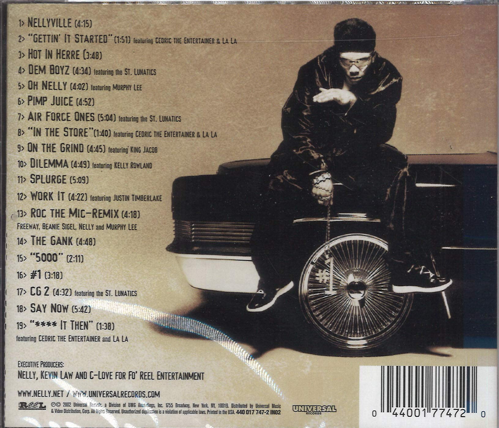 Nelly - Nellyville - Music & Performance - CD - Walmart.com