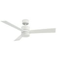 thumbnail image 3 of Axis Indoor and Outdoor 3-Blade Smart Ceiling Fan 52in Matte White with 3000K LED Light Kit and Remote Control, 3 of 4