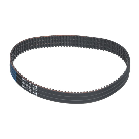 3 Packs HTD-5M Rubber Timing Belt 105 Teeth, 525mm Pitch Length x 9mm Width x 3.6mm Height, Pulley Timing Belt