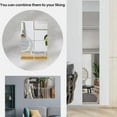 thumbnail image 3 of 4PCS 2MM Thick Acrylic Mirror Flexible Plastic Mirror Sheets Wall Mirror Tile, 3 of 8