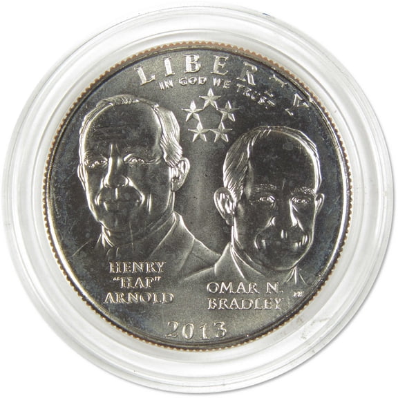 5-Star Generals Commemorative Half Dollar 2013 D BU Uncirculated Clad
