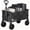 450LBS, variant on Large-capacity folding camping and gardening cart. All-terrain wheels and extra-large cargo space. Ideal for camping, picnics, gardening, and market shopping; reinforced frame structure combines dur