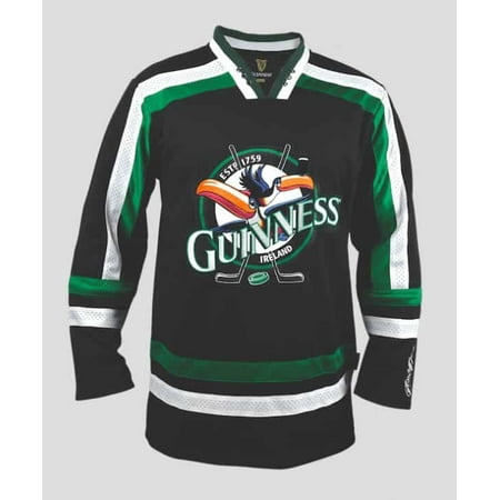 

Guinness Ice Hockey Shirt – Black & Green