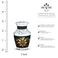 thumbnail image 2 of SUBSH Gilded Petals - Memorial Keepsakes for Ashes - Urn for Ashes Small - Memorial Urns for Human Ashes - Urns for Ashes Adult Female Mom - 3inch,2pcs -, 2 of 2