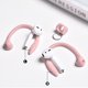 thumbnail image 3 of Cateissary 1 par de auriculares de silicona con gancho para la oreja, auriculares portátiles con gancho para la oreja, soporte para Cables de audio/vídeo rosado, 3 of 6