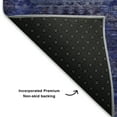 thumbnail image 5 of Addison Rugs Mayfield Premium Machine Washable Transitional Panels Purple Rectangle Rug, 9' x 12', 5 of 7
