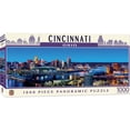 thumbnail image 2 of MasterPieces 1000 Piece Panoramic Jigsaw Puzzle - Cincinnati - 13"x39", 2 of 4