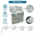 thumbnail image 6 of Tropical Plant Leaves Table Runner Home Wedding Decor Table Flag Mat Table Centerpieces Decoration Party Dining Long Tablecloth, 6 of 6