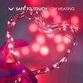 thumbnail image 2 of Cadena de luces CAMANTU, 12 unidades, color rosa, 2 m, 20 LED, impermeables, 2 of 7