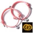 thumbnail image 3 of Valentine's Day Couple Bracelets Glow In The Dark Rope Vow Sea Braided Pair For Men And Women, 3 of 3
