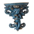 thumbnail image 3 of Estante flotante decorativo con escultura de ángel para pared, decoración del hogar, estatua de resina, organizador de figuras para florero, guardería Azul, 3 of 8