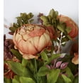 thumbnail image 5 of Visland Artificial Flowers Silk Plastic Fake Peony Flower Vintage Peonies Bouquet DIY Wreath for Home Wedding Centerpieces Decor, 5 of 6