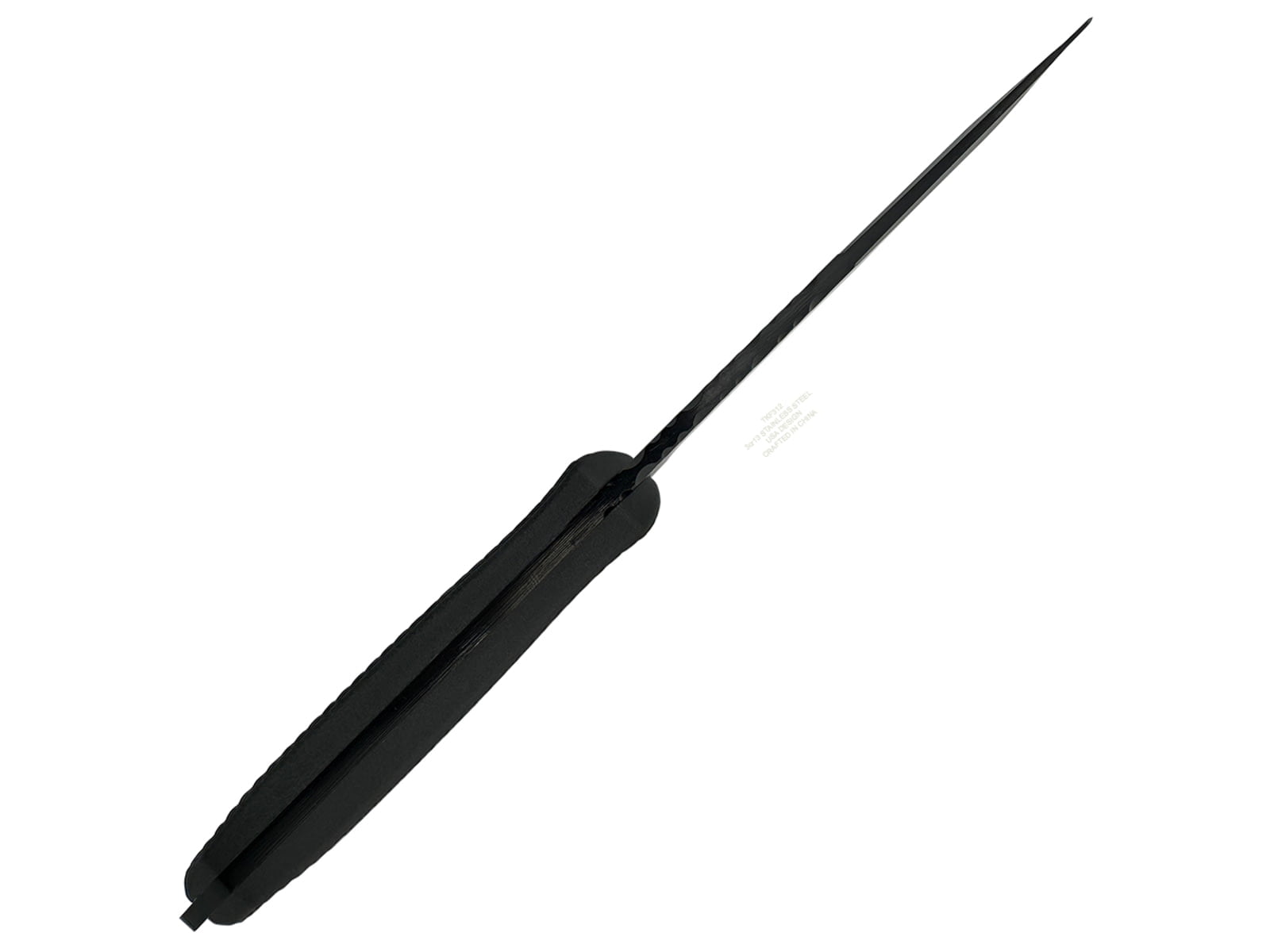 Takumitak Scalpel Fixed Blade Knife, 4.5 in Blade , 3cr13, Black