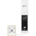 thumbnail image 3 of Sound Town High-Power Powered Column Line Array Speaker with 4x6.5-Inch Woofers, Dual Compression Drivers, Class-D w/DSP, TWS, Birch Plywood, Wall Mount for Conference, White (CARPO-K8WPW), 3 of 9