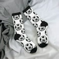 thumbnail image 5 of Logiee Happy Soccer Print Adult Socks for Men & Women,Calf Socks, Ankle Socks,Boots Socks,Breathable Casual Sock,Unisex Crew Socks, 5 of 6