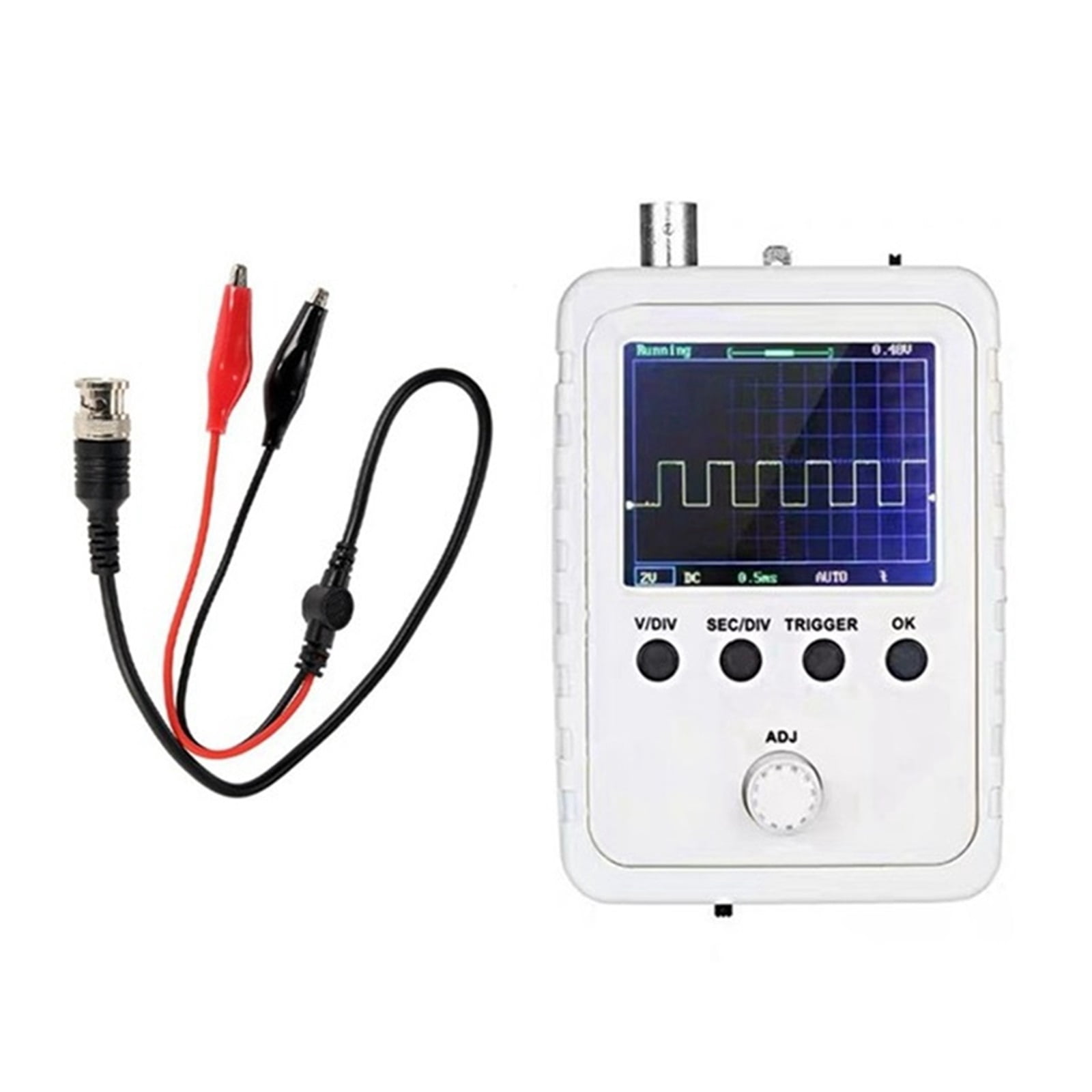 Assembled Oscilloscope Digital Multimeter With Firmware BNC Probe Included White ,Professional Designed