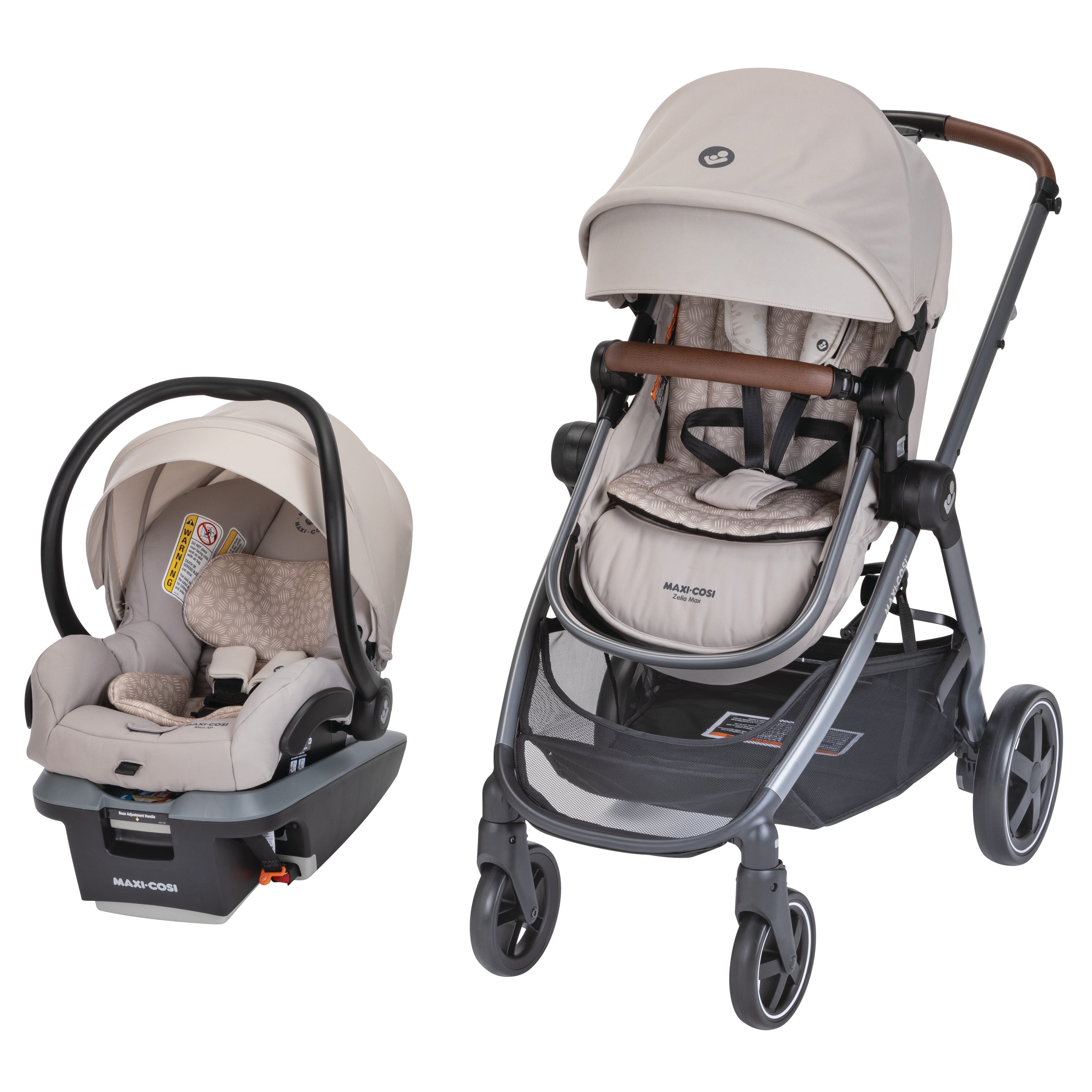 Maxi Cosi Zelia Max 5 In 1 Modular Travel System Topia Tan Walmart Com