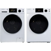 Equator Advanced Appliances DELUXE Laundry Sani Washer 1.9cf & 4cf Vented Dryer 110V/220V