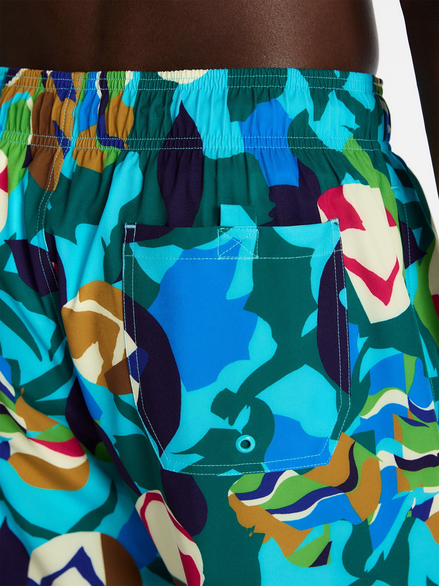 George Men's and Big Men's Novelty Swim Trunks with UPF 50+, 7" Inseam, Sizes S-3XL