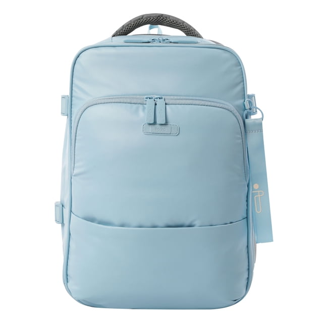 TOTTO Mochila Mediana Porta Laptop 16" con Bolsillo Secreto | Escuela - Oficina - Viaje | 18 L TRIP