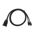 thumbnail image 4 of USB Tipo C Cable de Extensión 1M Macho A Hembra Doble Puerto Impermeable Coche Montaje Cable para Coche Camión USB3.0, 4 of 5