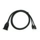 thumbnail image 4 of USB Tipo C Cable de Extensión 1M Macho A Hembra Doble Puerto Impermeable Coche Montaje Cable para Coche Camión USB3.0, 4 of 5