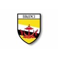 thumbnail image 1 of Autocollant Sticker Voiture Moto Blason Ville Drapeau Brunei, 1 of 1