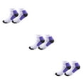 thumbnail image 4 of kurtrusly 1/2/3/5 2 Pcs/ensemble Chaussettes de Compression pour Femmes Performance et Réduction de la Fatigue Soulage Violet P/M 3 Pcs, 4 of 6