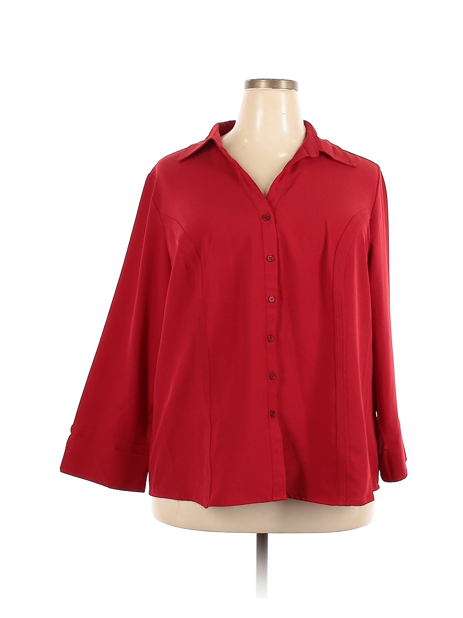 dress barn blouses plus size