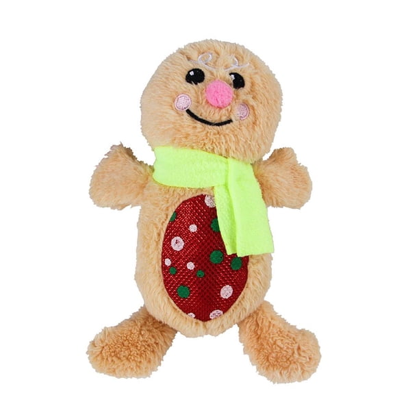Juguete chirriante para masticar perros Gloria Navidad para mascotas