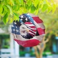 thumbnail image 4 of 3D Dynamic Rotating Wind Chime Stainless Steel Color Metal Sheet Wind Rotating Energy Courtyard Art Outdoor Metal Hanging Wind Chime, 4 of 6