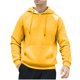 thumbnail image 2 of Sudadera con capucha para hombre, estilo informal, con capucha, color liso, mangas largas en los hombros, blusa de poliéster., 2 of 5