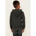 thumbnail image 4 of Wrangler Boys' Caviar Logo Hood Sweatshirt Black X-Small  US, 4 of 4