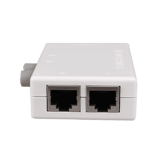 100M 2 In 1 Out Mini Dual Way 2 Ports RJ45 Network Hand Manual AB Sharing Switch Box Adapter Hub