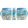 thumbnail image 3 of Xixirimido Bible Cover Case for Women Men, Large Bible Bag Bible Study Supplies Accessories Quilted Bible Carrying Cases with Handle Christian Gift, Sea Turtle Plumeria Blue Pattern, 3 of 7