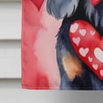 thumbnail image 4 of Gordon Setter My Valentine House Flag 28 in x 40 in, 4 of 7