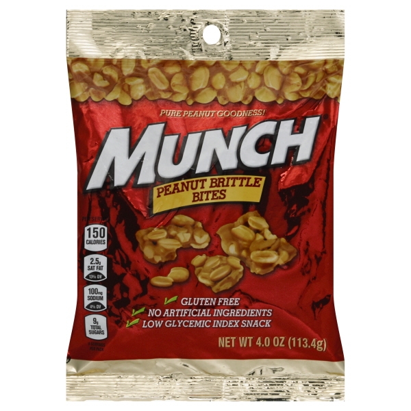 Mars North America Munch Peanut Brittle Bits, 4 oz